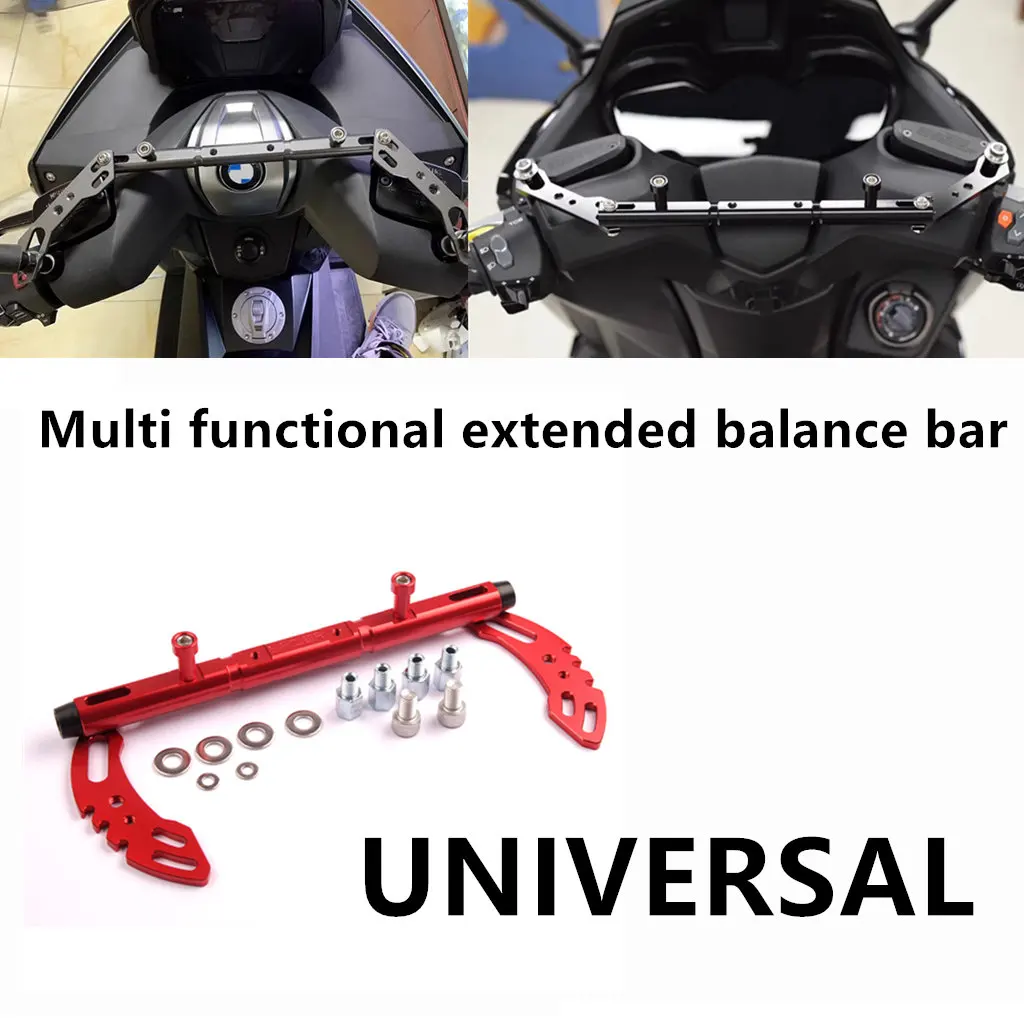 Motorcycle Balance Bar Universal 25cm CNC Aluminum Crossbar Strengthen Handlebar Extended Motorbike Reinforce Lever Accessories
Motorcycle Balance Bar Universal 25cm CNC Aluminum Crossbar Strengthen Handlebar Extended Motorbike Reinforce Lever Accessories
