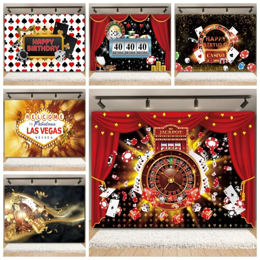 Las Vegas Casino Poker Themed Party Photography Backdrop Cloth, Gold Glitter Red Screen Roulette Decoration Photography Backdrop
Las Vegas Casino Poker Themed Party Photography Backdrop Cloth, Gold Glitter Red Screen Roulette Decoration Photography Backdrop