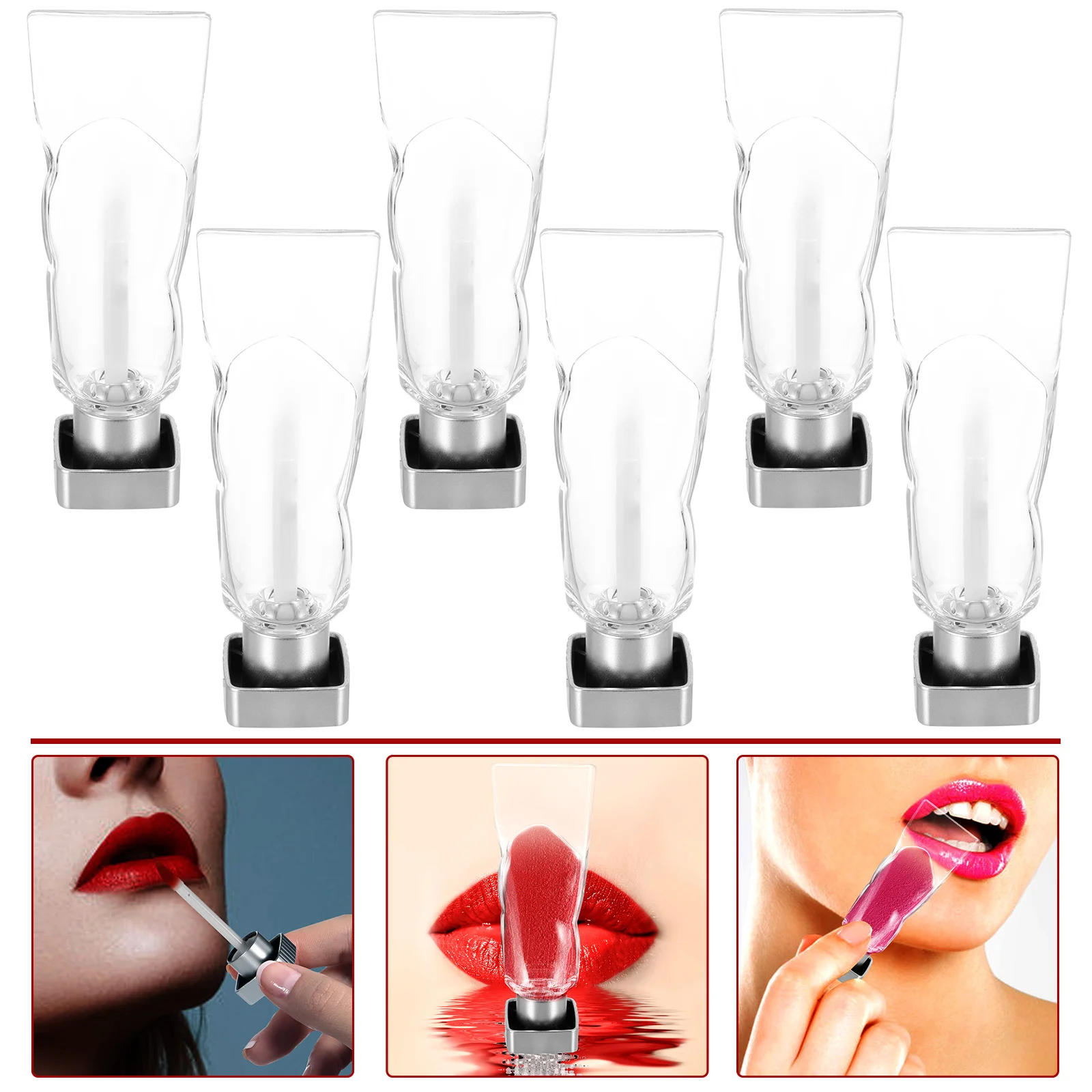 6 Pcs Lip Gloss Tubes Empty Refillable Containers 4ml Plastic Balm Bottles Bulk Mini Vials For Women Tools
6 Pcs Lip Gloss Tubes Empty Refillable Containers 4ml Plastic Balm Bottles Bulk Mini Vials For Women Tools