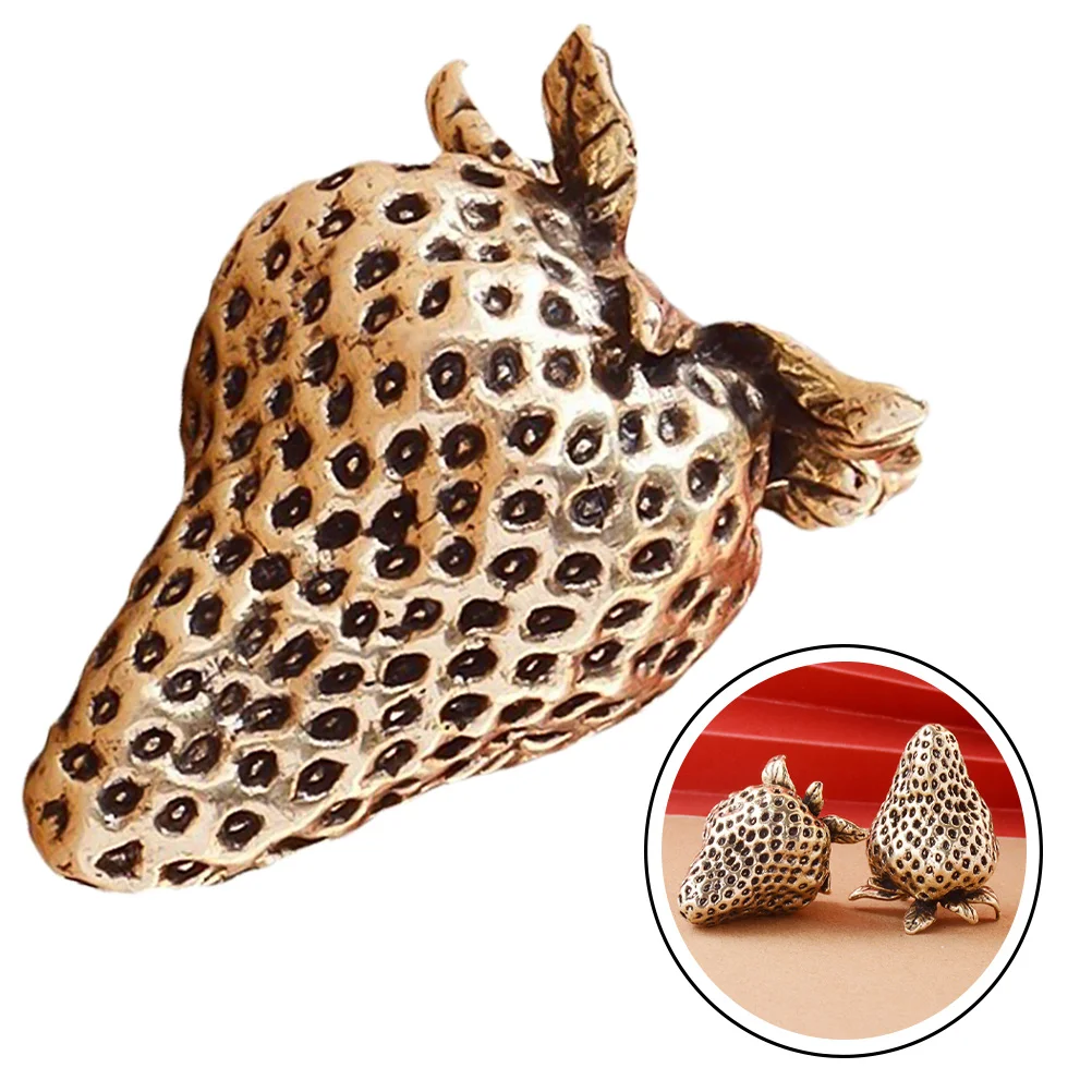 Brass Strawberry Figurine Fruit Statue Brass Strawberry Ornament Home Desktop Decor brass strawberry statue
Brass Strawberry Figurine Fruit Statue Brass Strawberry Ornament Home Desktop Decor brass strawberry statue