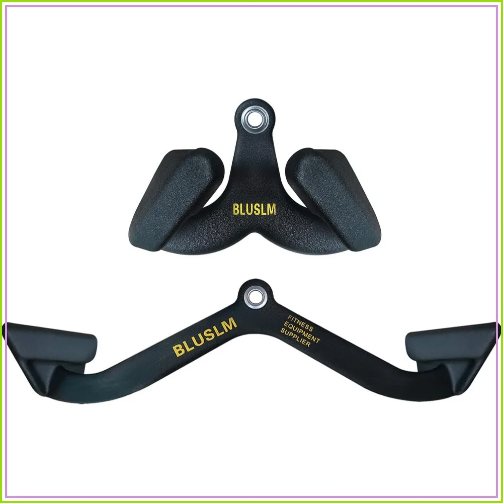 LAT Pull Down Bar for Cable Machine, T-bar V-bar Cable Attachment for Gym, Back Tricep Strength Training Handle
LAT Pull Down Bar for Cable Machine, T-bar V-bar Cable Attachment for Gym, Back Tricep Strength Training Handle