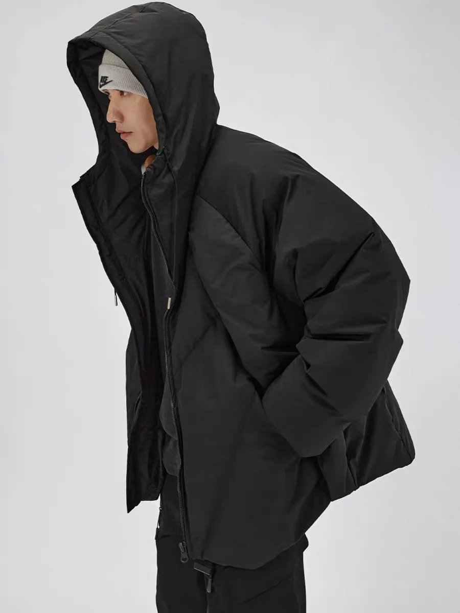 Thickened Fleece Casual Cotton Jacket Men's Outdoor Hooded Overcoat Men Thick Warm Cotton Plus-size Jacket Cold-proof Parka Coat
Thickened Fleece Casual Cotton Jacket Men's Outdoor Hooded Overcoat Men Thick Warm Cotton Plus-size Jacket Cold-proof Parka Coat