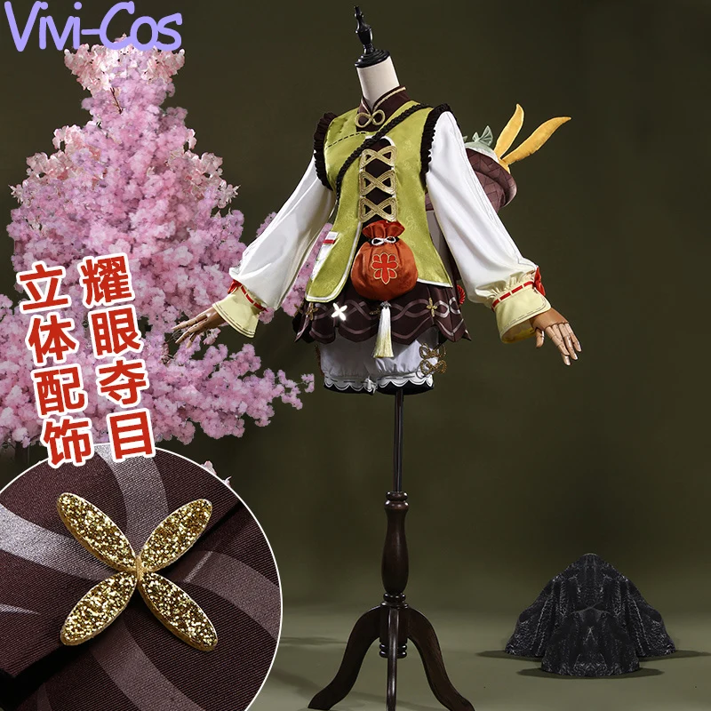 Vivi-Cos Game Genshin Impact Yaoyao Cute Lovely Cosplay Women's Costume Role Play Outfit Halloween New S-XL
Vivi-Cos Game Genshin Impact Yaoyao Cute Lovely Cosplay Women's Costume Role Play Outfit Halloween New S-XL