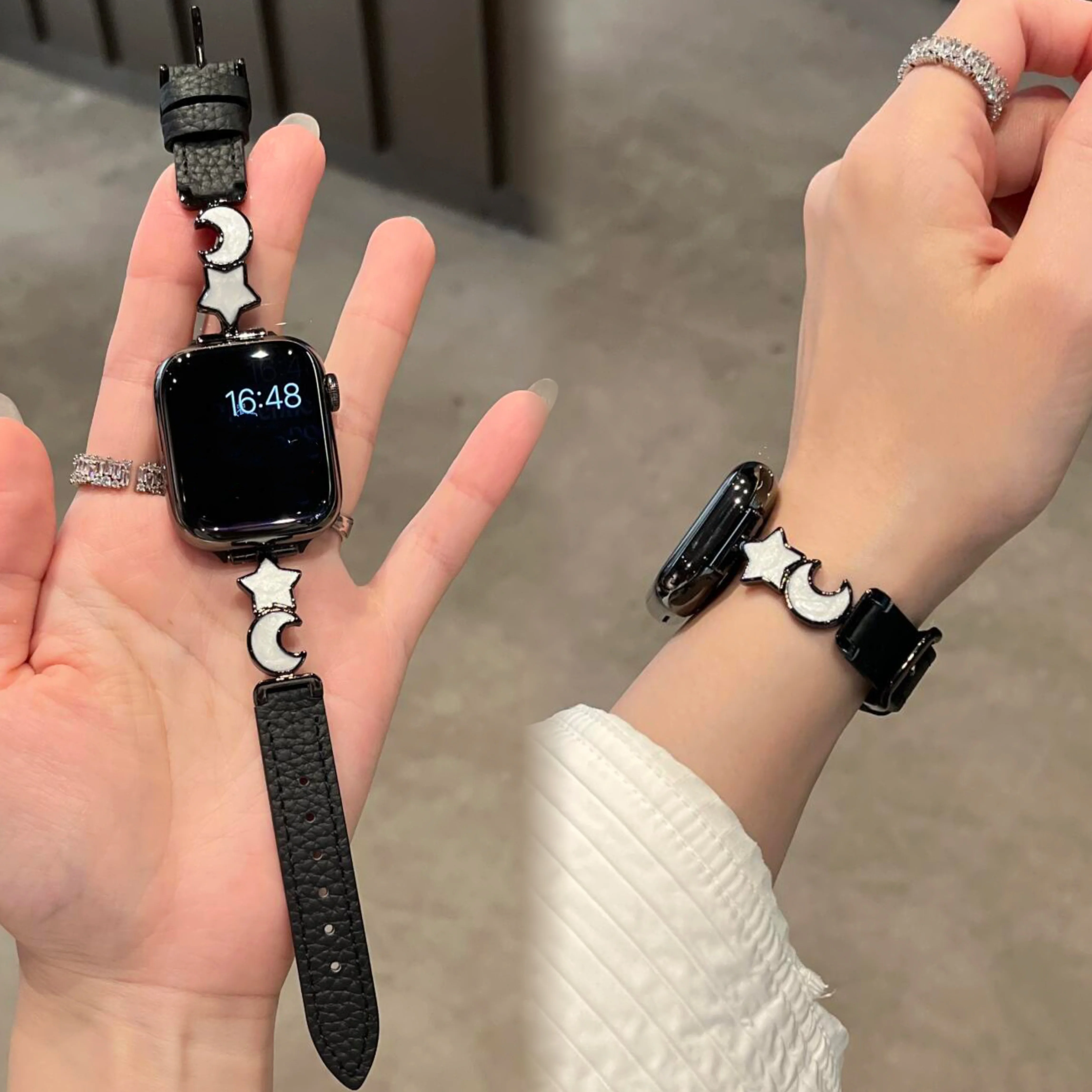 high quality leather loop For Apple Watch band women 10/9/8/7/6/5/4/3/2/1 SE 38mm 40mm 41mm 42mm 44mm 45mm 46mm 49mm Strap
high quality leather loop For Apple Watch band women 10/9/8/7/6/5/4/3/2/1 SE 38mm 40mm 41mm 42mm 44mm 45mm 46mm 49mm Strap