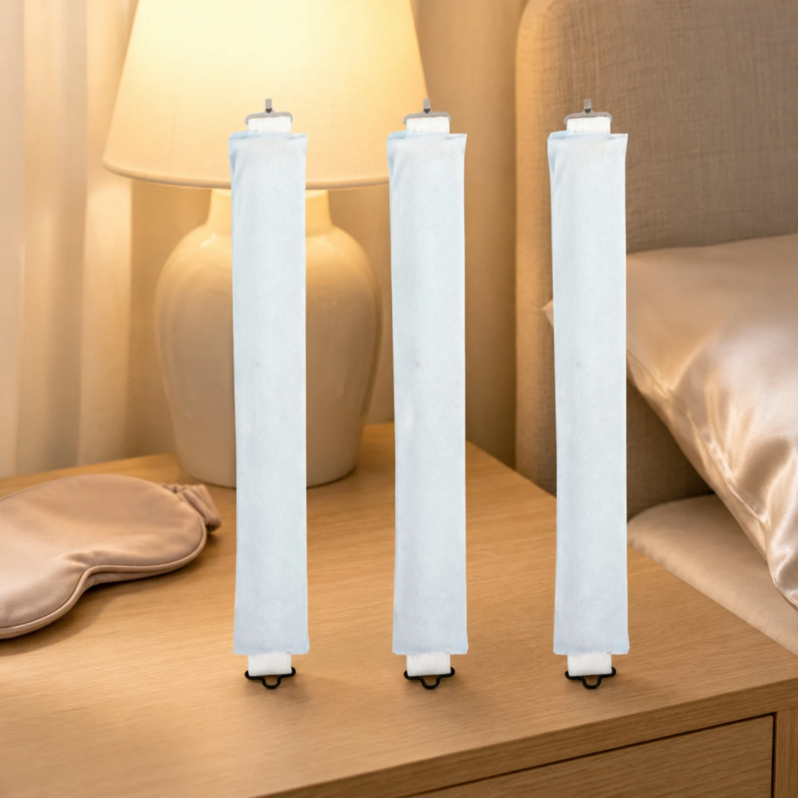 3 Pieces Heatless Curling Rod Fastening Hooks Textile-wrappedCovered Curling Rod Overnight Curlers No Heat Damage Beauty Tool
3 Pieces Heatless Curling Rod Fastening Hooks Textile-wrappedCovered Curling Rod Overnight Curlers No Heat Damage Beauty Tool
