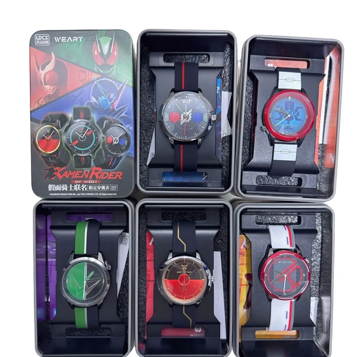 In Stock Original Genuine LDCX Kamen Rider Watch Series Blind Box Anime Character Doll Collection Decorative Festivals Toy Gifts
In Stock Original Genuine LDCX Kamen Rider Watch Series Blind Box Anime Character Doll Collection Decorative Festivals Toy Gifts
