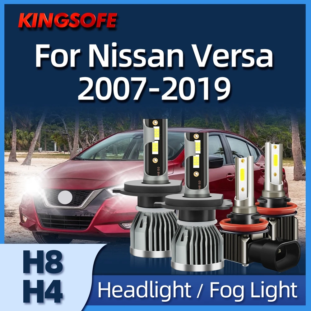 Roadsun LED Car Headlight 26000LM H4 H8 Auto Fog Lamps 6000K For NISSAN Versa 2015-2019 2007 2008 2009 2010 2011 2012 2013 2014
Roadsun LED Car Headlight 26000LM H4 H8 Auto Fog Lamps 6000K For NISSAN Versa 2015-2019 2007 2008 2009 2010 2011 2012 2013 2014