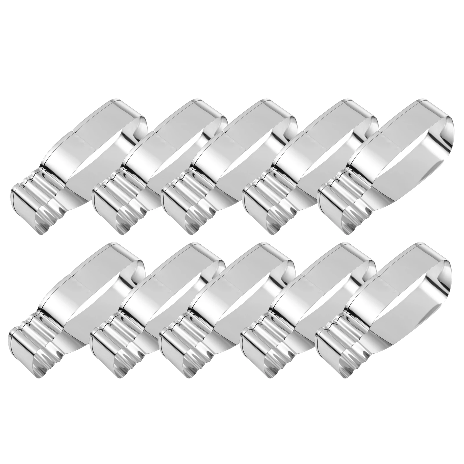 10 Pcs Bottle Biscuit Mold Stainless Steel Reusable Lightweight Home Bakery Cookie Baking Tool Practical
10 Pcs Bottle Biscuit Mold Stainless Steel Reusable Lightweight Home Bakery Cookie Baking Tool Practical