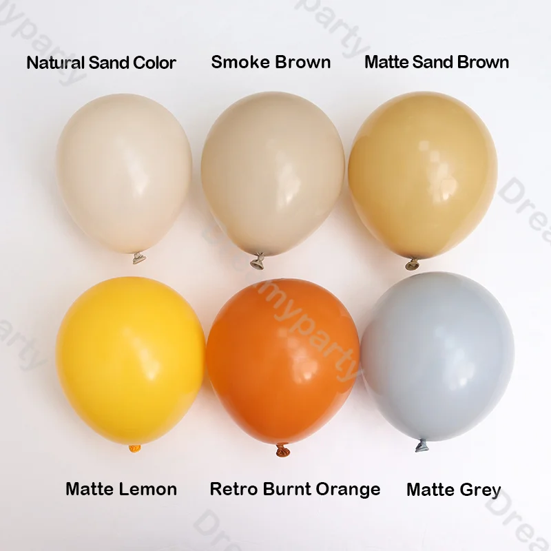 5/10/12/18inch DIY Balloon Arch Orange Lemon Brown Pastel Balloons Girl Birthday Bridal Wedding Anniversary Party Decor Supplies
5/10/12/18inch DIY Balloon Arch Orange Lemon Brown Pastel Balloons Girl Birthday Bridal Wedding Anniversary Party Decor Supplies