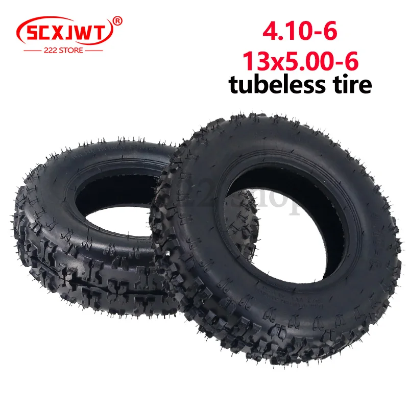 Front 4.10-6 Rear 13x5.00-6 Tyre for 47cc 49cc Small ATV Go Kart Mini Quad Bike Snowmobile Parts
Front 4.10-6 Rear 13x5.00-6 Tyre for 47cc 49cc Small ATV Go Kart Mini Quad Bike Snowmobile Parts