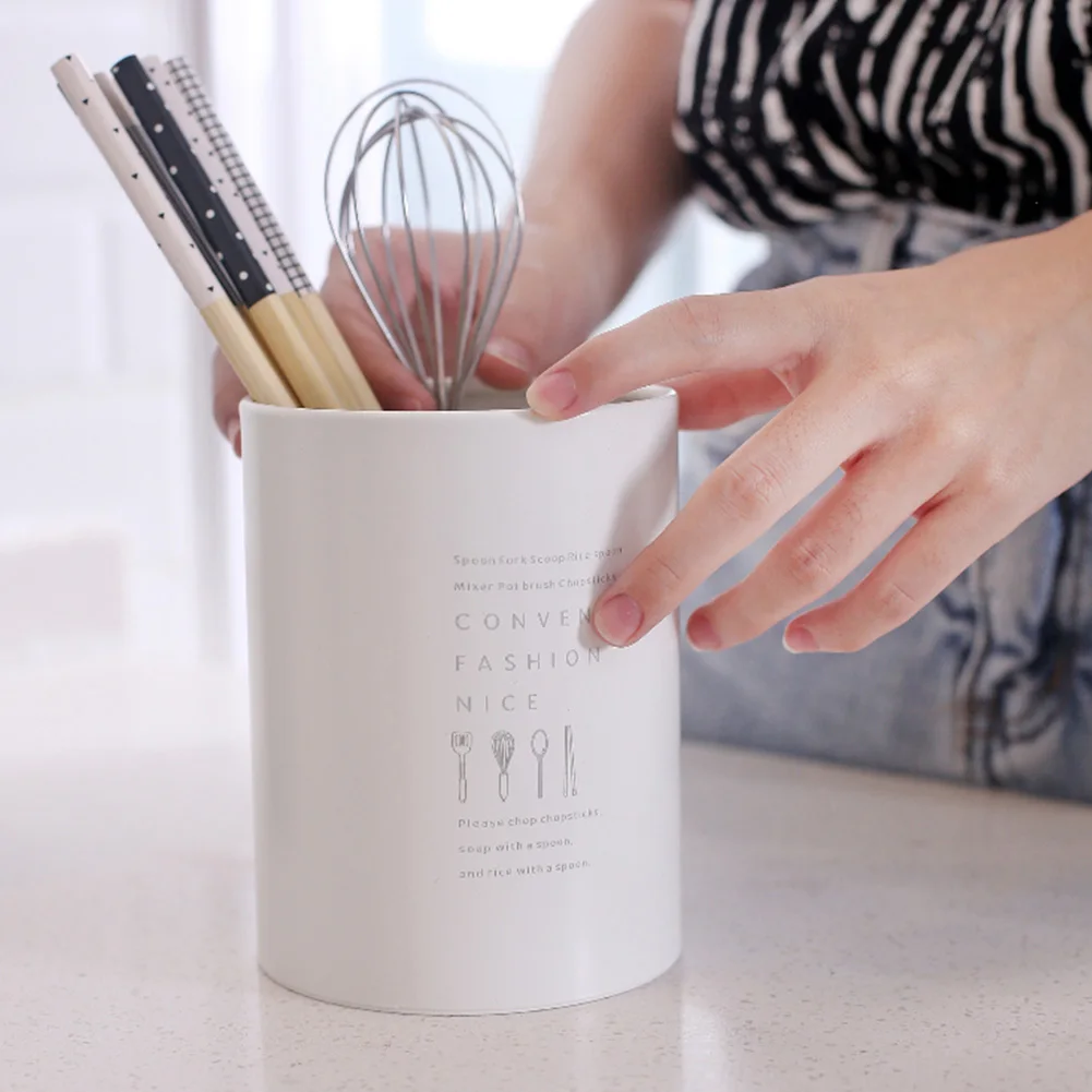 304 Stainless Steel Cutlery Holder Drainer Rack Home Kitchen Round Chopsticks Storage Tube Spoon Fork Organizer Shelf
304 Stainless Steel Cutlery Holder Drainer Rack Home Kitchen Round Chopsticks Storage Tube Spoon Fork Organizer Shelf