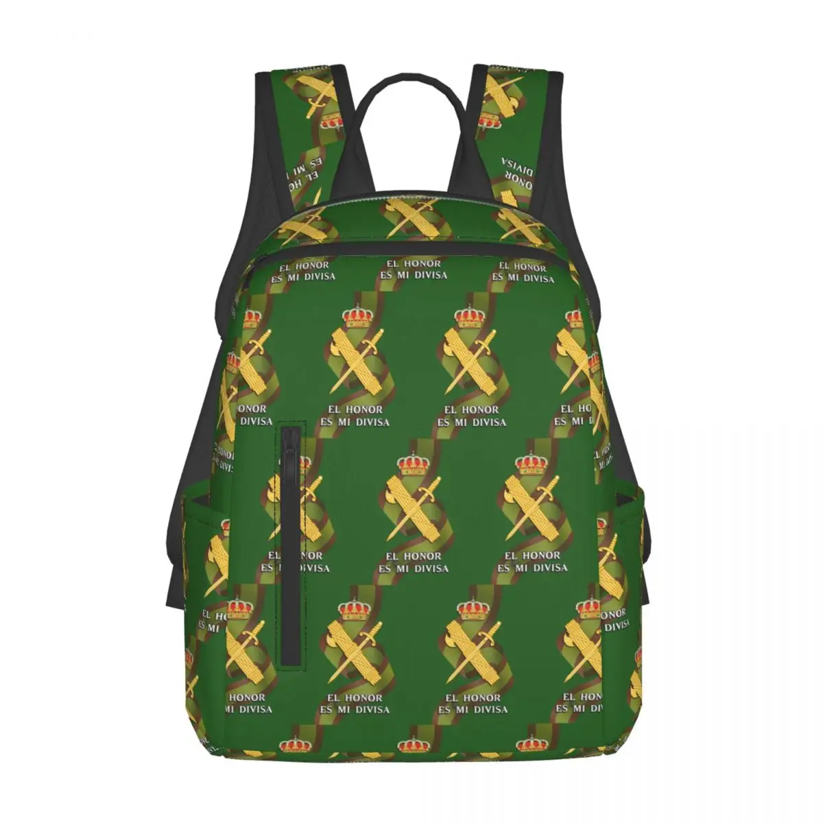 Spanish Guard Civil Spain Flag Backpack Large Capacity Kids BookBag School Bag Shoulder Bags for Men Women
Spanish Guard Civil Spain Flag Backpack Large Capacity Kids BookBag School Bag Shoulder Bags for Men Women