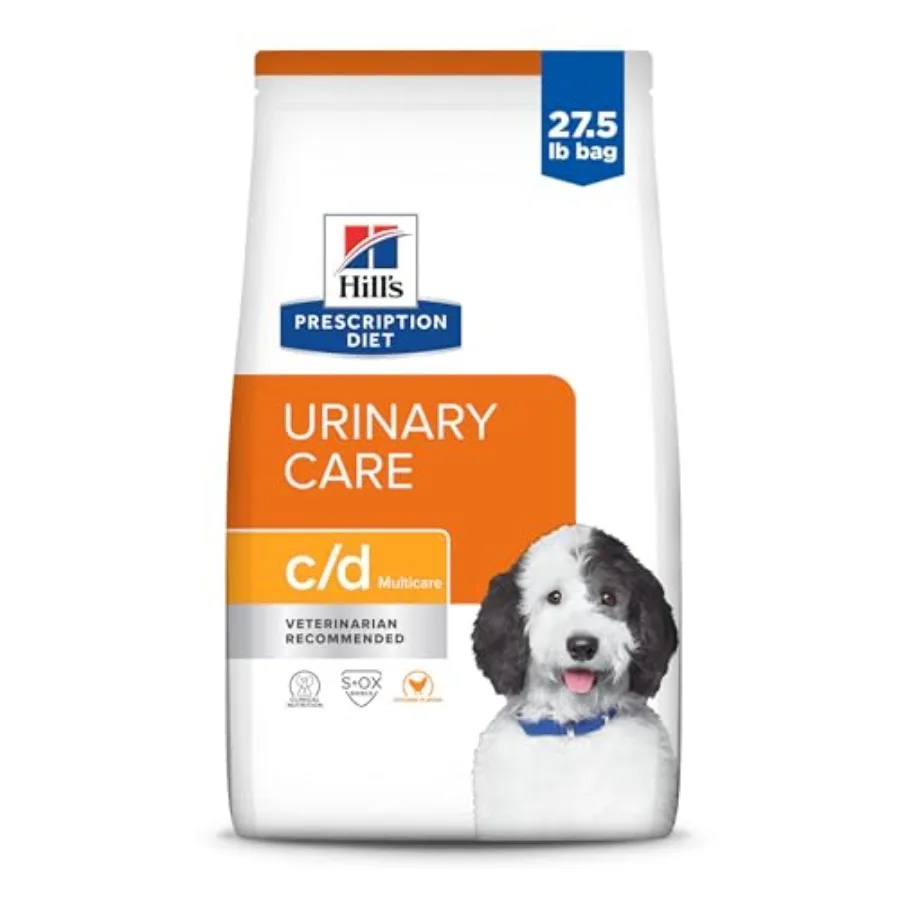 c/d Multicare Urinary Care Dry Dog Food, Chicken, 27.5 lb. Bag
c/d Multicare Urinary Care Dry Dog Food, Chicken, 27.5 lb. Bag