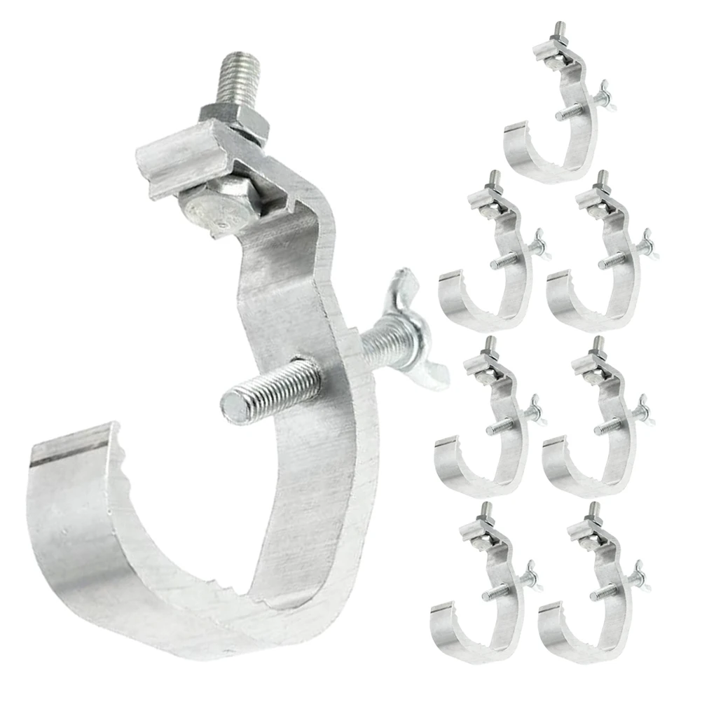 8pcs Hooks Double Buckle Moving Clamps Truss Aluminum Mounts Spotlight Accessories Safe Stage Lighting Non
8pcs Hooks Double Buckle Moving Clamps Truss Aluminum Mounts Spotlight Accessories Safe Stage Lighting Non