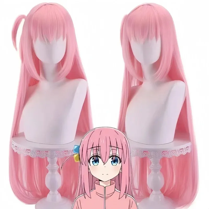 Anime Cosplay wig for Bocchi the Rock Hitori Gotoh Long Straight Pink Hair for Women Halloween Dress Up (Hitori Gotoh)
Anime Cosplay wig for Bocchi the Rock Hitori Gotoh Long Straight Pink Hair for Women Halloween Dress Up (Hitori Gotoh)