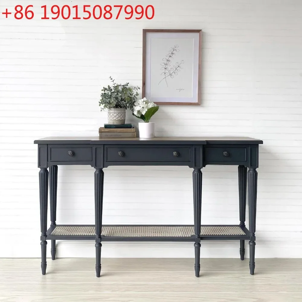 American country solid wood entrance hallway, entrance table
American country solid wood entrance hallway, entrance table