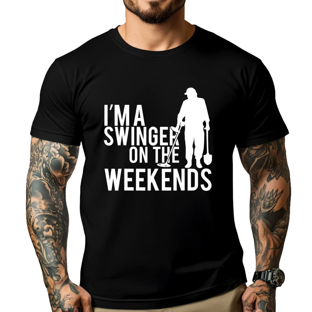 Swinger On Weekend Metal Detector Funny Metal Detecting T Shirt Loose White T Shirt Men Custom T Shirt Luxury
Swinger On Weekend Metal Detector Funny Metal Detecting T Shirt Loose White T Shirt Men Custom T Shirt Luxury