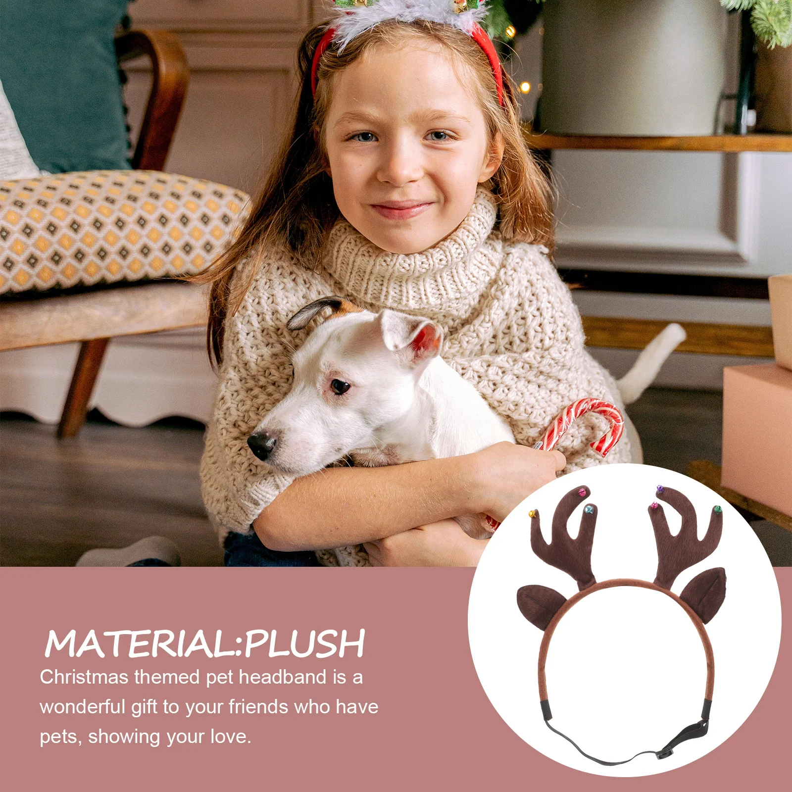 Headband For Dogs Cats Lightweight Christmas Party Costume Decor Festival Pet Christmas Headdress Dog Party Headbands Pet
Headband For Dogs Cats Lightweight Christmas Party Costume Decor Festival Pet Christmas Headdress Dog Party Headbands Pet