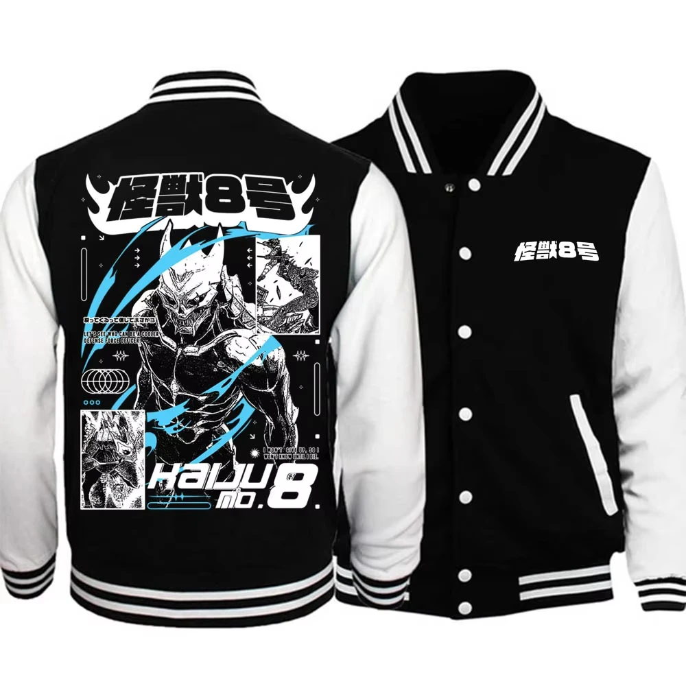 2025 Kaiju No.8 Season 2 Baseball Uniform Hoodie Jacket Unisex Harajuku Sweatshirt Fan Gift
2025 Kaiju No.8 Season 2 Baseball Uniform Hoodie Jacket Unisex Harajuku Sweatshirt Fan Gift