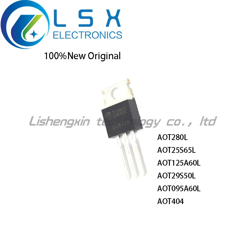 New/10pcs AOT280L AOT25S65L AOT125A60L AOT29S50L AOT095A60L AOT404 TO-220 Original On Stock
New/10pcs AOT280L AOT25S65L AOT125A60L AOT29S50L AOT095A60L AOT404 TO-220 Original On Stock