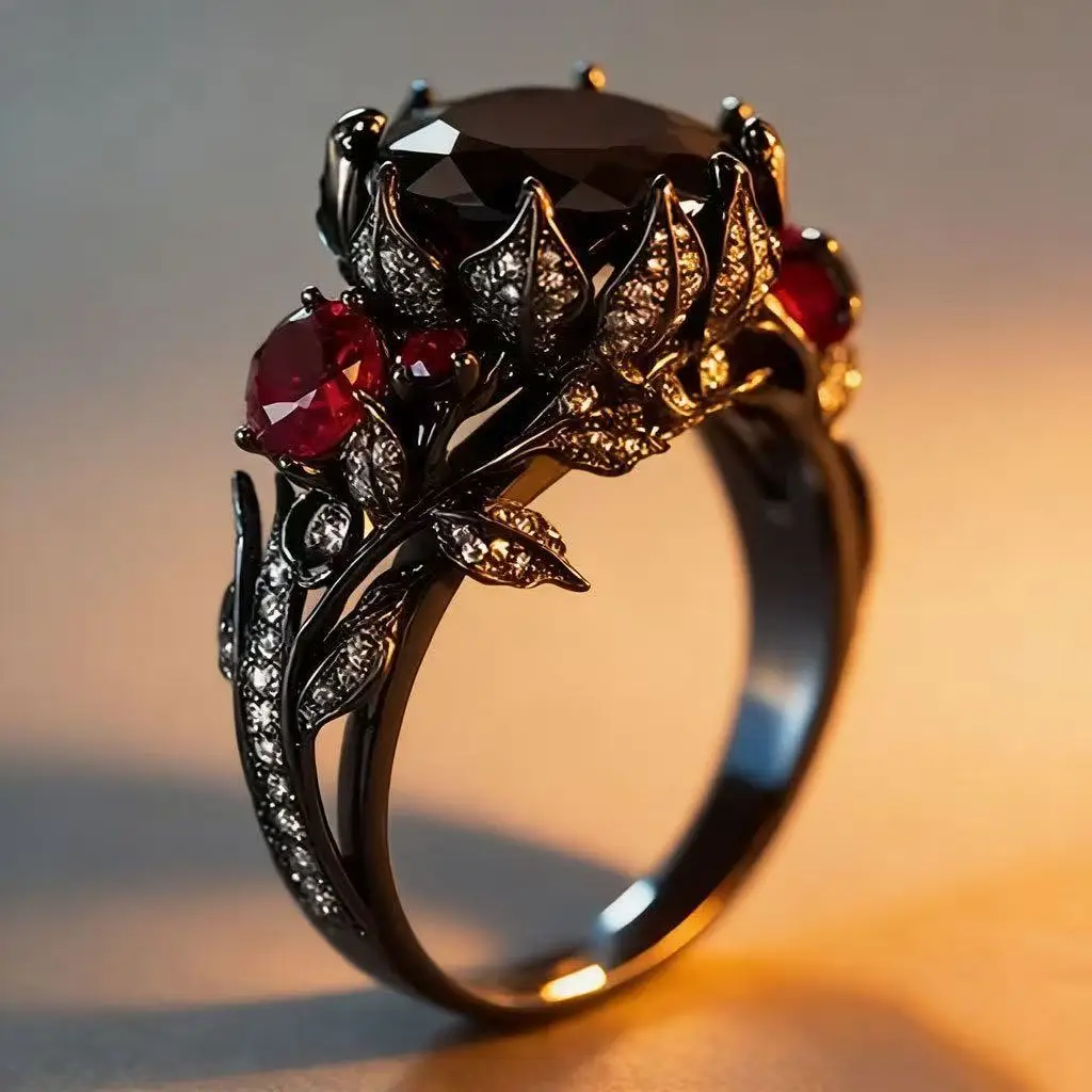 Light Luxury Retro Rose Flower Ring Elegant Women Trendy Personality Wedding Promise Ring Exquisite Jewelry Gift
Light Luxury Retro Rose Flower Ring Elegant Women Trendy Personality Wedding Promise Ring Exquisite Jewelry Gift