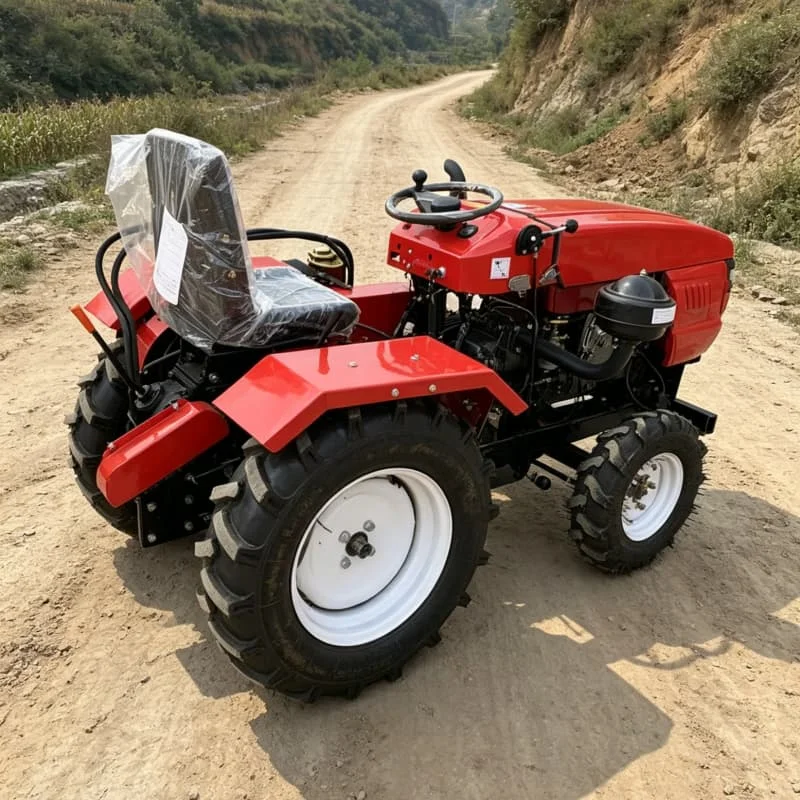 Customized High‑Power Tractor for Mountain Land Reclamation, Four‑Wheel Rotary Tiller, Upgraded Cultivator
Customized High‑Power Tractor for Mountain Land Reclamation, Four‑Wheel Rotary Tiller, Upgraded Cultivator