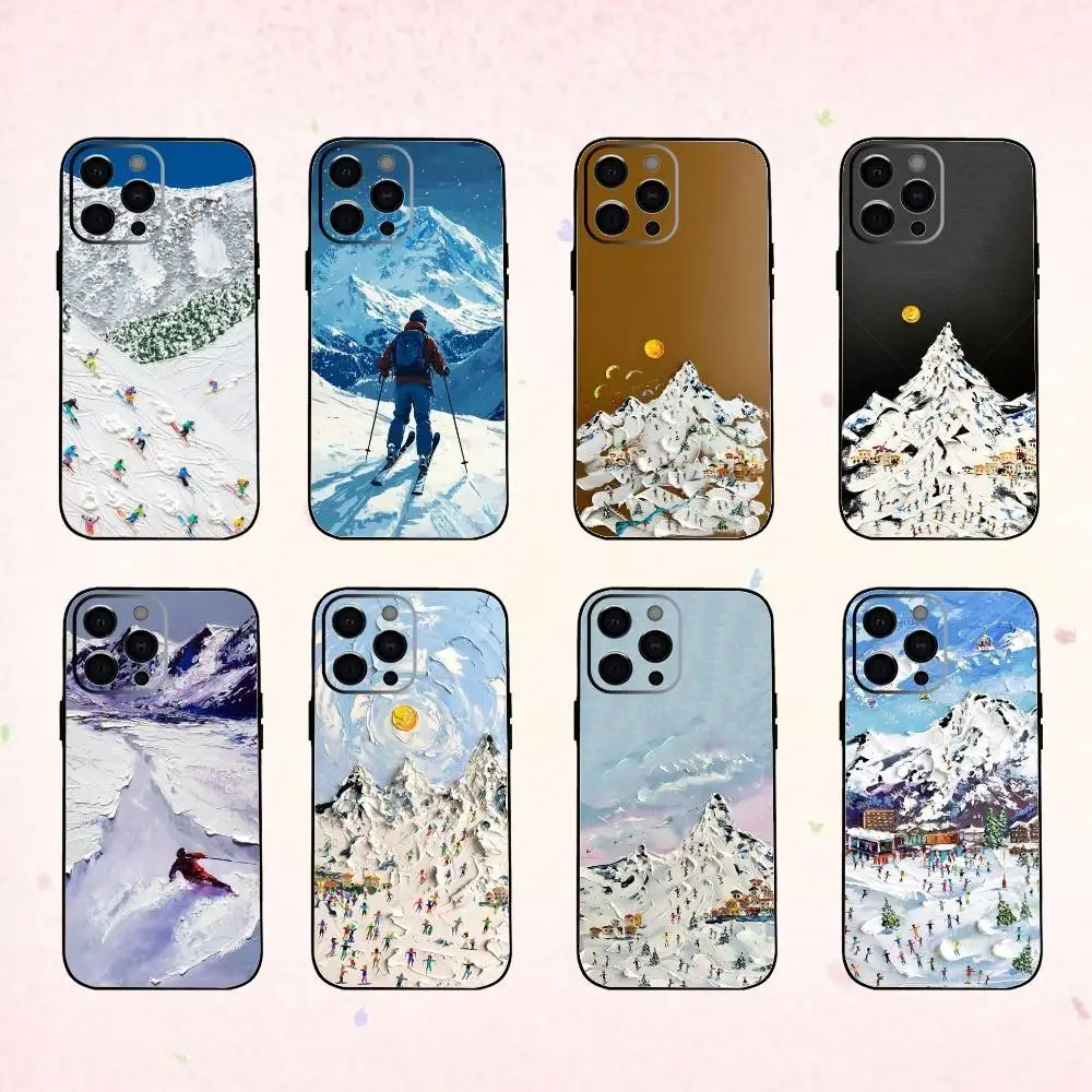 S-Snow Mountain Skiing Oil Painting Phone Case Silicone Soft For IPhone 17 16 15 14 13 12 11 X XR Plus Pro Max Plus
S-Snow Mountain Skiing Oil Painting Phone Case Silicone Soft For IPhone 17 16 15 14 13 12 11 X XR Plus Pro Max Plus