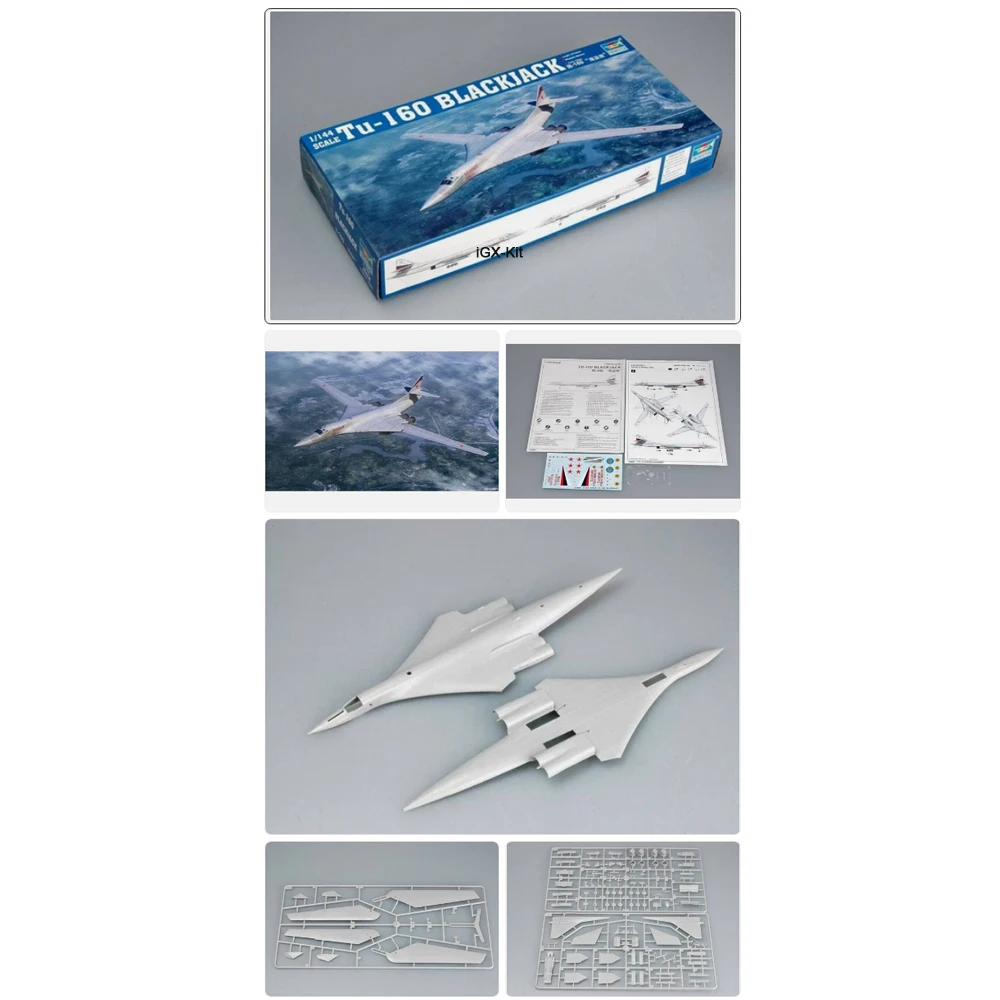 Конструктор Trumpeter 03906: Российский стратегический бомбардировщик ТУ-160 "Блэкджек" в масштабе 1:144, пластиковая сборная модель
Конструктор Trumpeter 03906: Российский стратегический бомбардировщик ТУ-160 "Блэкджек" в масштабе 1:144, пластиковая сборная модель