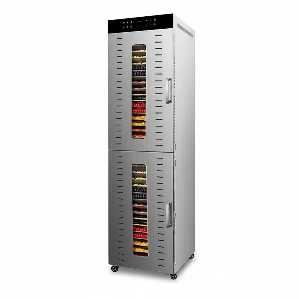 Food Dehydrator 40 Tray, Commercial Stainless Steel Electric Food Dryer Machine, Digital Control Industrial Grade
Food Dehydrator 40 Tray, Commercial Stainless Steel Electric Food Dryer Machine, Digital Control Industrial Grade