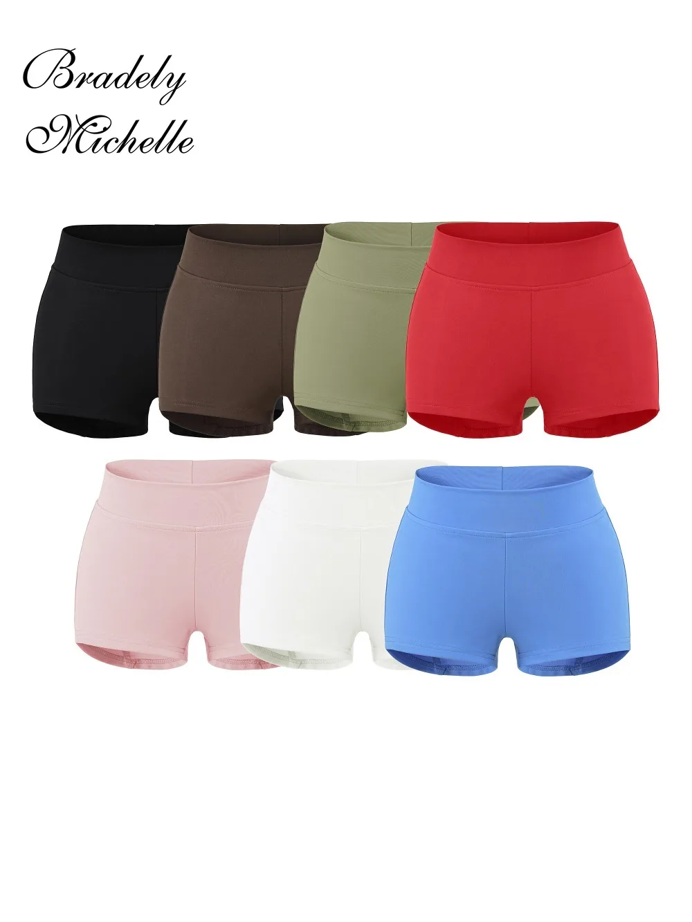 Women's High Waist Yoga Leggings Shorts Solid Color Tight Biker Shorts Push Up Booty Lifting Fitness Workout Pants
Women's High Waist Yoga Leggings Shorts Solid Color Tight Biker Shorts Push Up Booty Lifting Fitness Workout Pants