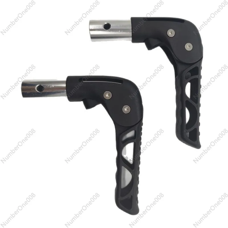 Universal sports wheelchair 22MM pipe diameter foldable rear push handle accessories handle
Universal sports wheelchair 22MM pipe diameter foldable rear push handle accessories handle