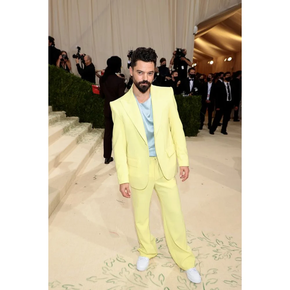 Light Yellow Men Suit Formal Wedding Groom Tuxedo 2 Piece Jacket Pants Business Casual Banquet Custom
Light Yellow Men Suit Formal Wedding Groom Tuxedo 2 Piece Jacket Pants Business Casual Banquet Custom