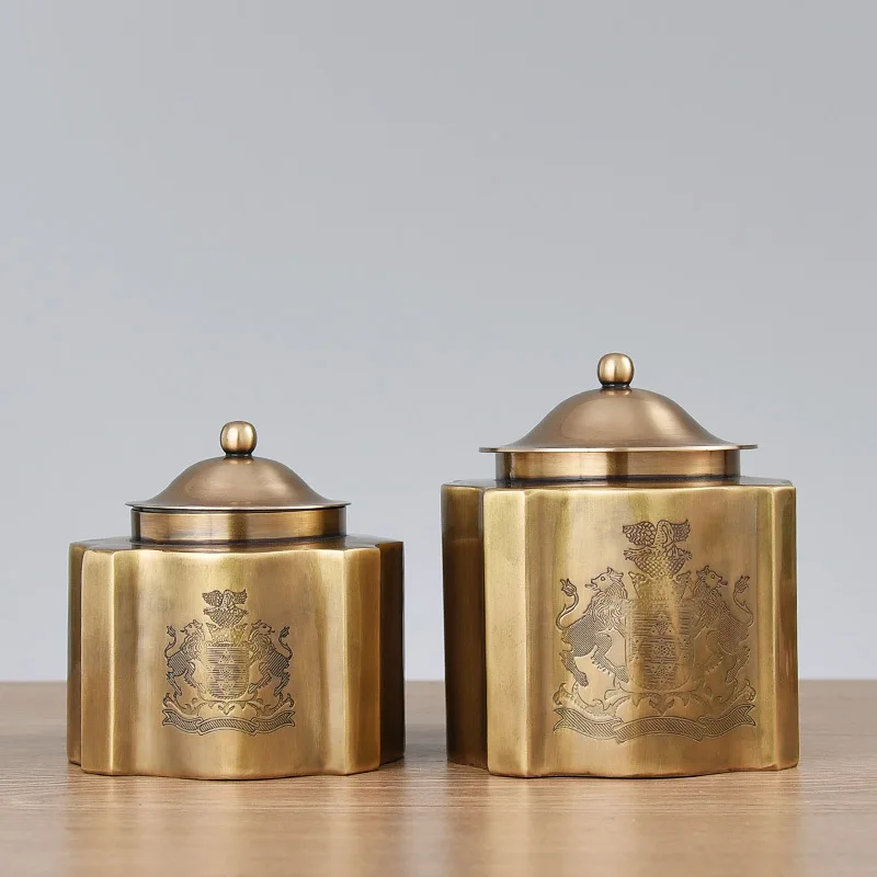 DSA Brass Vintage Organizer Coffee Jar Chocolate Candy Jar Tea Jar Decorative Tabletop Ornament
DSA Brass Vintage Organizer Coffee Jar Chocolate Candy Jar Tea Jar Decorative Tabletop Ornament