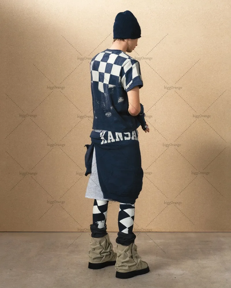 2025 модная брендовая уличная одежда Y2K Harajuku, ретро клетчатые топы с графическим рисунком, мужские повседневные свободные футболки большого размера в стиле панк High Street, женские футболки
2025 модная брендовая уличная одежда Y2K Harajuku, ретро клетчатые топы с графическим рисунком, мужские повседневные свободные футболки большого размера в стиле панк High Street, женские футболки