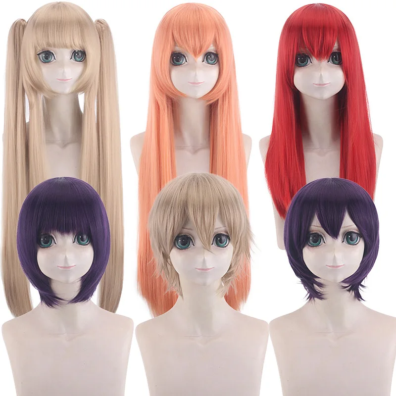 Synthetic Long Straight Wig Natural Hairline Heat Resistant Cosplay Costume Party Daily Wear Women
Synthetic Long Straight Wig Natural Hairline Heat Resistant Cosplay Costume Party Daily Wear Women