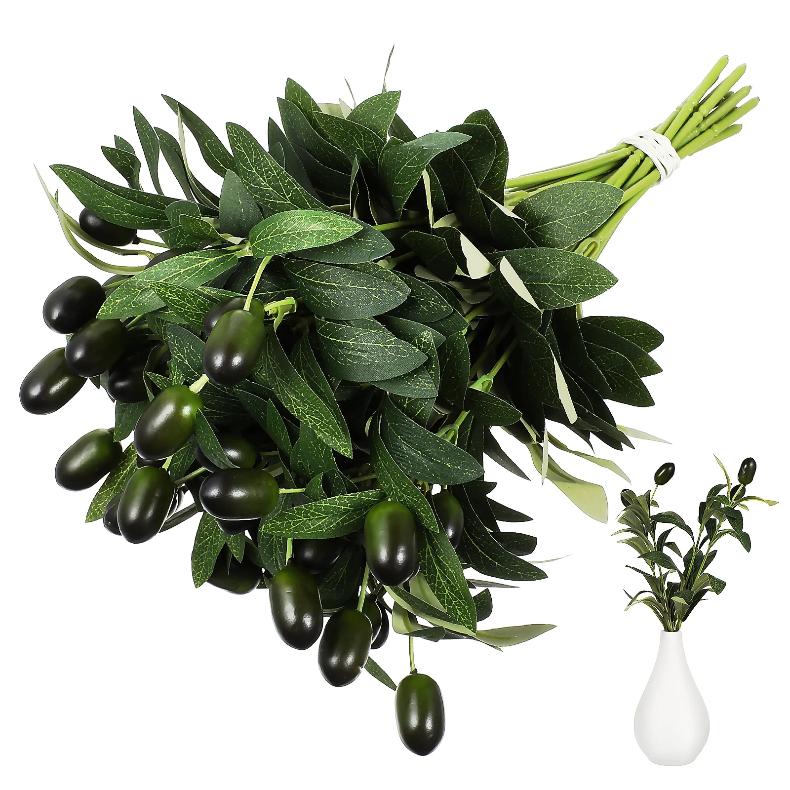 15 Pcs Faux Olive Branches For Vase Branches 28x8cm Olive Branch Greenery Stems for Vase Decoration Home Wedding Plants Faux
15 Pcs Faux Olive Branches For Vase Branches 28x8cm Olive Branch Greenery Stems for Vase Decoration Home Wedding Plants Faux