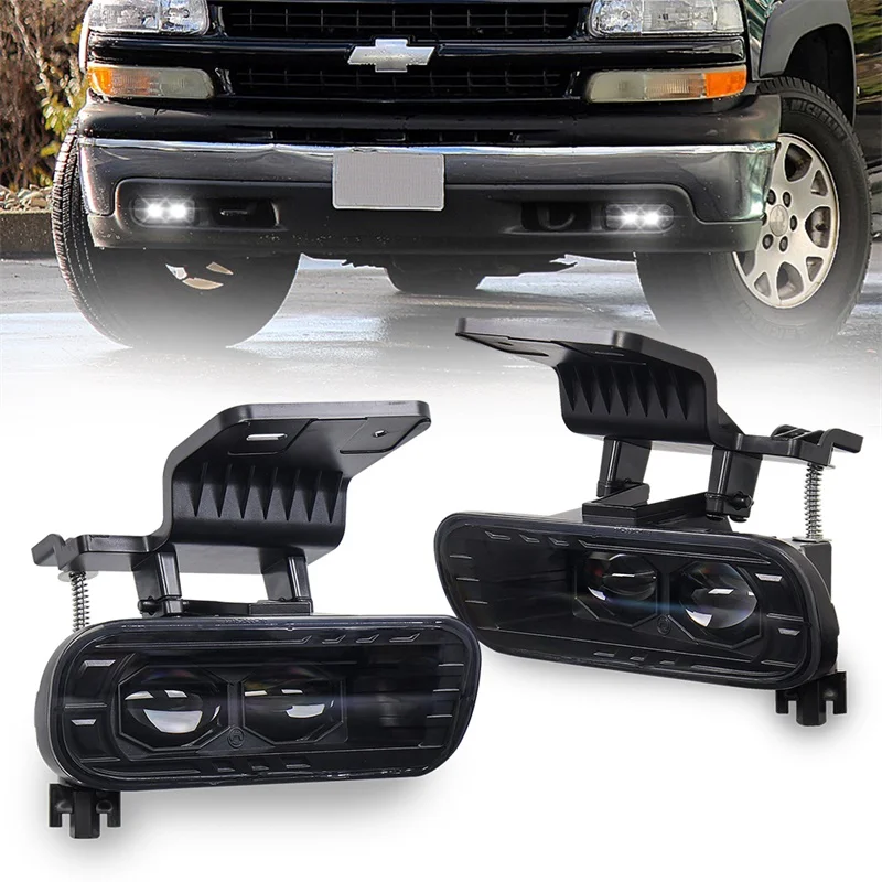 LED Fog Lights Compatible with 1999-2002 Chevy Silverado 1500 2500, 2000-2001 Silverado 3500, 2000-2006 Chevrolet Suburban Tahoe
LED Fog Lights Compatible with 1999-2002 Chevy Silverado 1500 2500, 2000-2001 Silverado 3500, 2000-2006 Chevrolet Suburban Tahoe