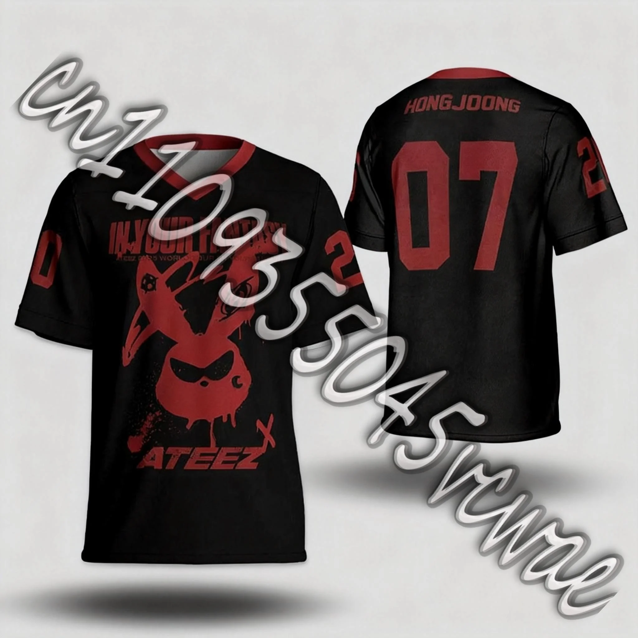 Футболка унисекс ATTEZ с коротким рукавом, летняя, подарок для фанатов K-pop, турне 2025/26, фэнтези-музыка, футбольная форма, модная повседневная футболка
Футболка унисекс ATTEZ с коротким рукавом, летняя, подарок для фанатов K-pop, турне 2025/26, фэнтези-музыка, футбольная форма, модная повседневная футболка