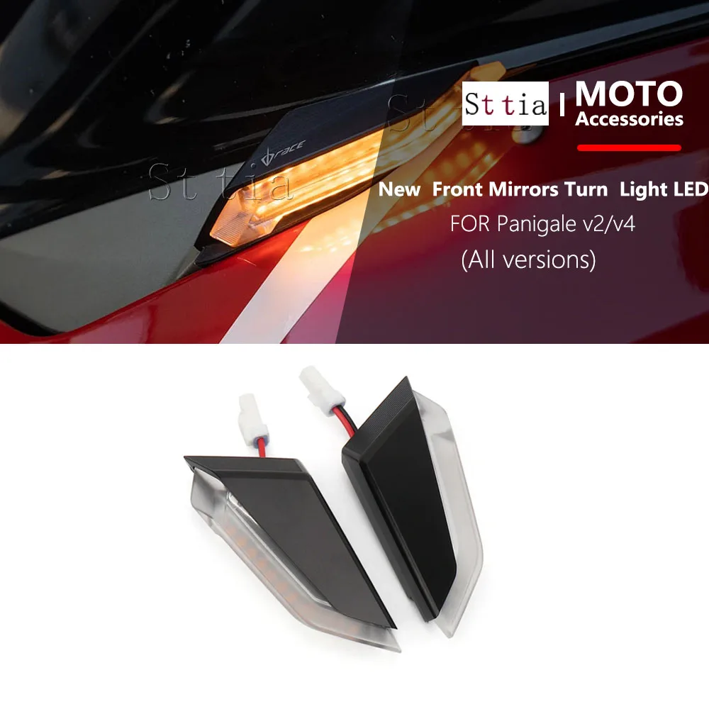 New Motorcycle Accessories Front Mirrors Turn Signal Light Indicator Light LED For Ducati PANIGALE V2 Panigale V4 V4S V4R
New Motorcycle Accessories Front Mirrors Turn Signal Light Indicator Light LED For Ducati PANIGALE V2 Panigale V4 V4S V4R