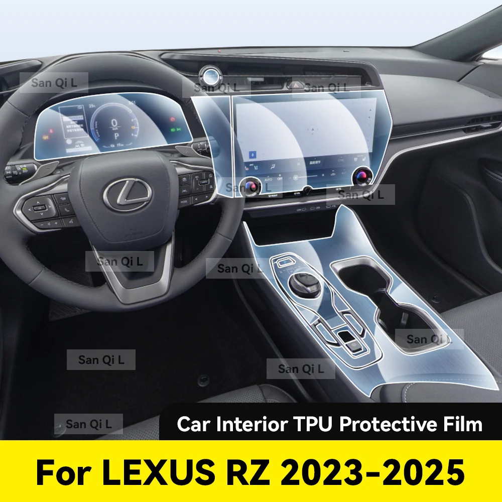 For LEXUS RZ 2023 2024 2025 Anti-scratch Car Door Center Console Media Dashboard Navigation Car Accessories TPU Protector Film
For LEXUS RZ 2023 2024 2025 Anti-scratch Car Door Center Console Media Dashboard Navigation Car Accessories TPU Protector Film