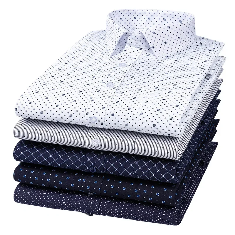 2024 New Men's Printed Long sleeved Shirt Comfortable and Slim Fit Business Social Formal Office Banquet Suitable Spring Autumn
2024 New Men's Printed Long sleeved Shirt Comfortable and Slim Fit Business Social Formal Office Banquet Suitable Spring Autumn
