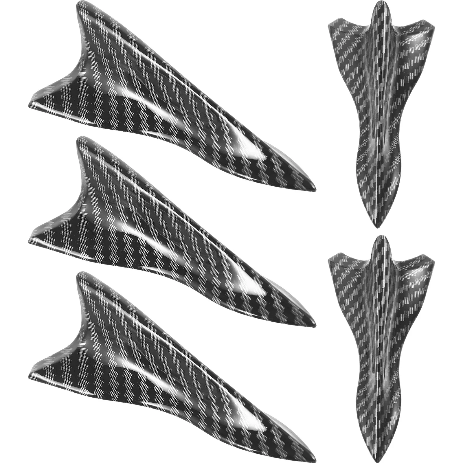 5pcs Carbon Fiber Rear For Car Shark Lightweight Abs Universal Trunk Spoiler Auto Tail Wing Exterior Car Rear Spoiler
5pcs Carbon Fiber Rear For Car Shark Lightweight Abs Universal Trunk Spoiler Auto Tail Wing Exterior Car Rear Spoiler