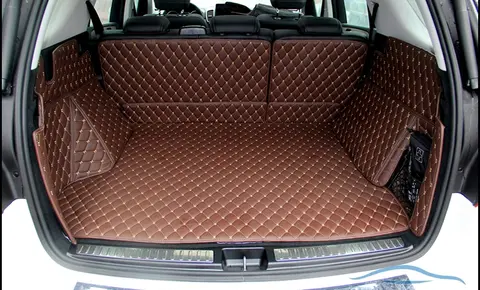 Custom Best mats Custom car trunk mats for Mercedes Benz GLE 300 320 350 2017-2015 durable cargo liner carpets for GLE350 2016