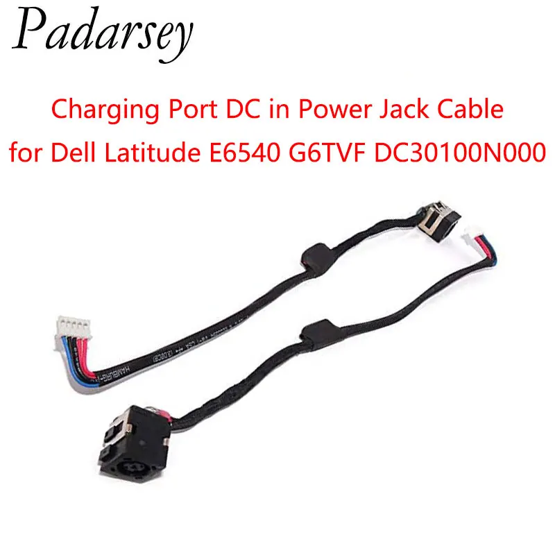 Запасной зарядный порт для ноутбука Padarsey DC in Power Jack, замена кабеля для Dell Latitude E6530 E6540 G6TVF DC30100N000
Запасной зарядный порт для ноутбука Padarsey DC in Power Jack, замена кабеля для Dell Latitude E6530 E6540 G6TVF DC30100N000