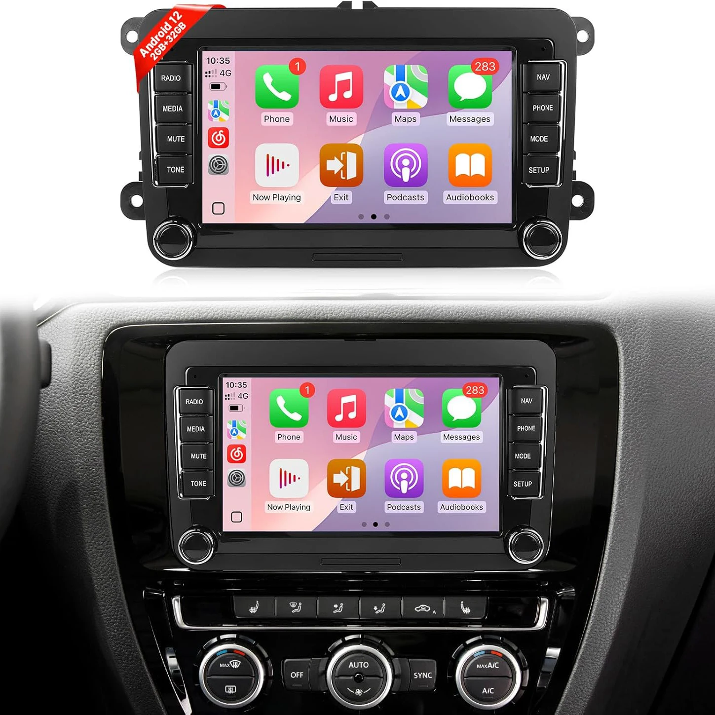 Android Car Radio for VW Passat Jetta Tiguan, 7'' Touchscreen for Jetta with Wireless Carplay Android Auto Mirror Link WiFi GPS
Android Car Radio for VW Passat Jetta Tiguan, 7'' Touchscreen for Jetta with Wireless Carplay Android Auto Mirror Link WiFi GPS