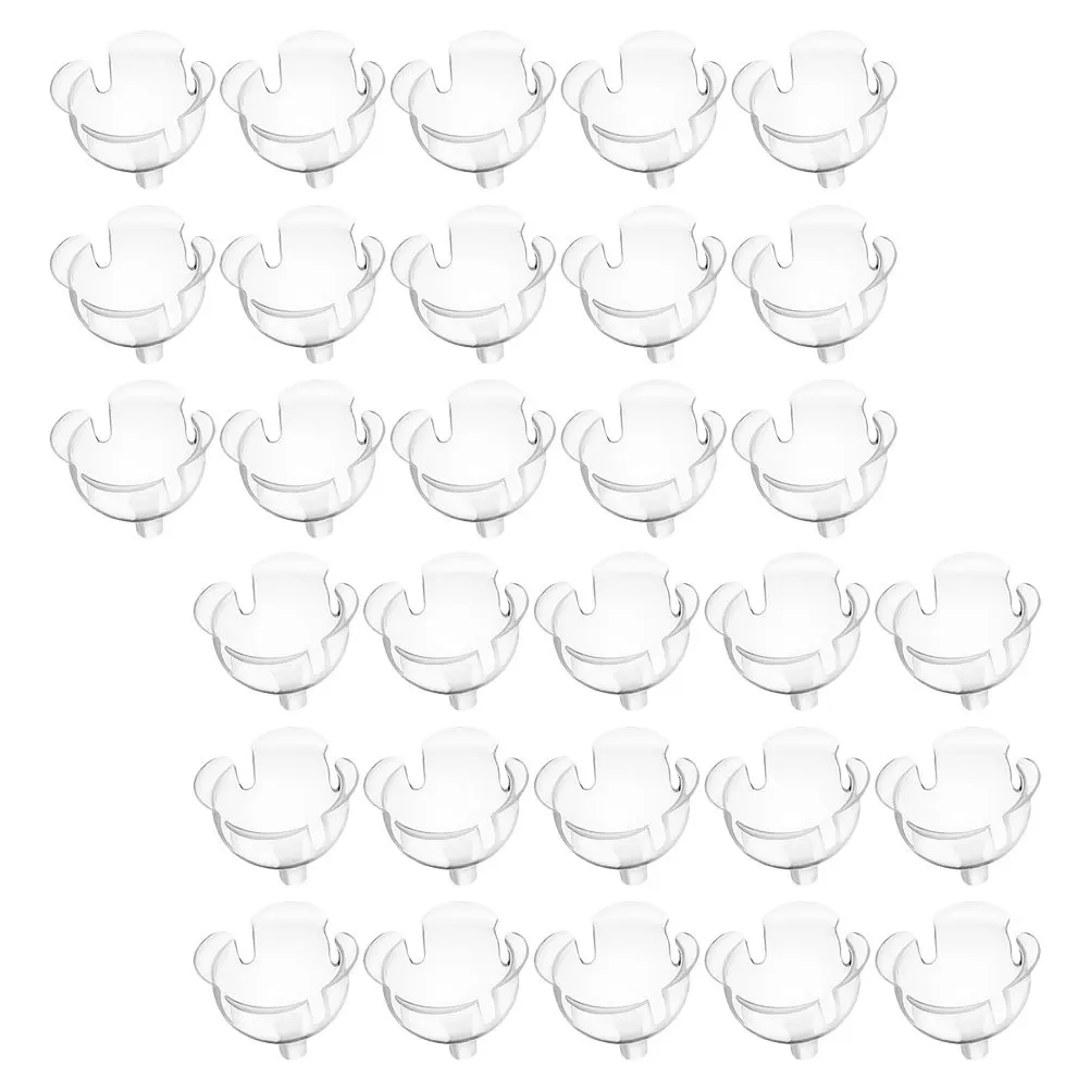 120Pcs Chocolate Flower Holder Clear Plastic Chocolate Ball Holder Case for Bouquet Candy Packaging Display Romantic Gift
120Pcs Chocolate Flower Holder Clear Plastic Chocolate Ball Holder Case for Bouquet Candy Packaging Display Romantic Gift