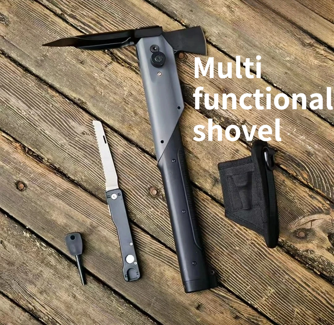 Multifunctional Camping Survival Folding Multi-purpose Military Shovel Outdoor Portable Health Protection Combination Tool
Multifunctional Camping Survival Folding Multi-purpose Military Shovel Outdoor Portable Health Protection Combination Tool