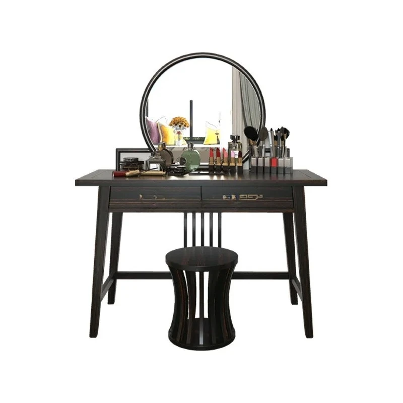 Dresser all solid wood new Chinese light luxury high sense ebony makeup table modern simplicity
Dresser all solid wood new Chinese light luxury high sense ebony makeup table modern simplicity