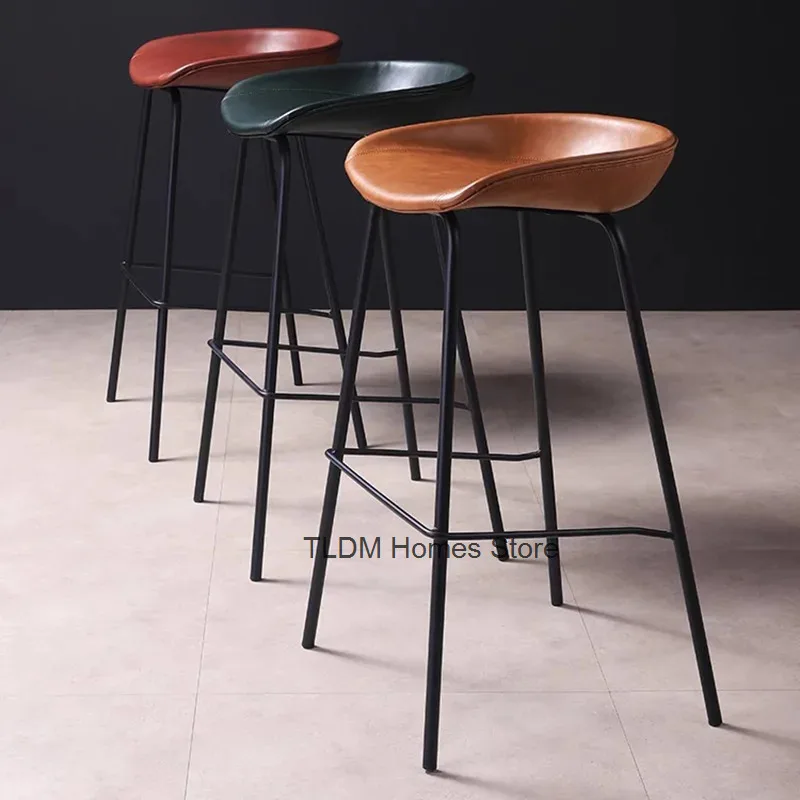 PU-leather Modern Bar Chairs Nordic Office Luxury High Stool Bar Chairs Reception Italian Design Bar Furniture Banqueta LLBC
PU-leather Modern Bar Chairs Nordic Office Luxury High Stool Bar Chairs Reception Italian Design Bar Furniture Banqueta LLBC