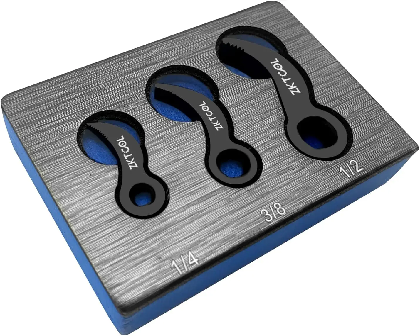 3PC Pry Bar Wrench Adaptor Head Kit, Crowbar Adapter Tools, Non-Slip Square Profile, Includes 1/2" 3/8" 1/4" D 4pt (Square)
3PC Pry Bar Wrench Adaptor Head Kit, Crowbar Adapter Tools, Non-Slip Square Profile, Includes 1/2" 3/8" 1/4" D 4pt (Square)